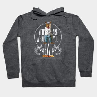 You Are What You Eat - Funny Squirrel Nuts Hoodie